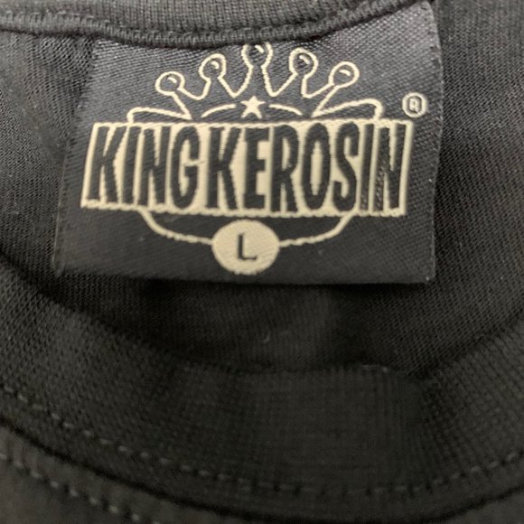 Men's t-shirt Skull Live Fast RIP King Kerosin - Picture 4 of 6